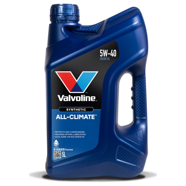 Valvoline All-Climate 5W-40, 5л