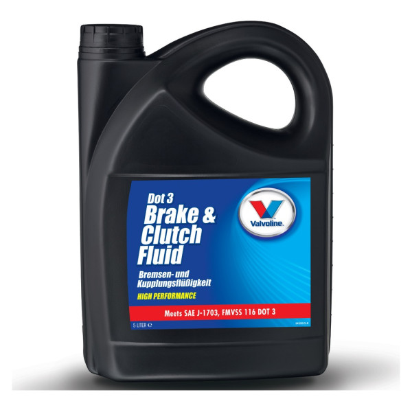 Valvoline Brake & Clutch Fluid DOT 3, 5л