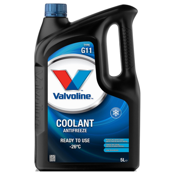 Valvoline Coolant Antifreeze G11 -26 RTU, 5л
