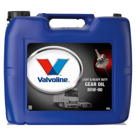 Valvoline Light & Heavy Duty Gear Oil 80W-90, 20л