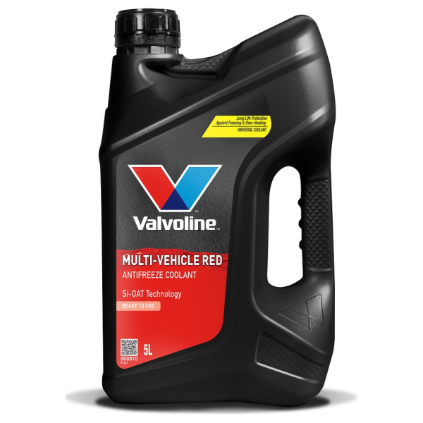 Valvoline Multi-Vehicle Red Coolant RTU, 5л