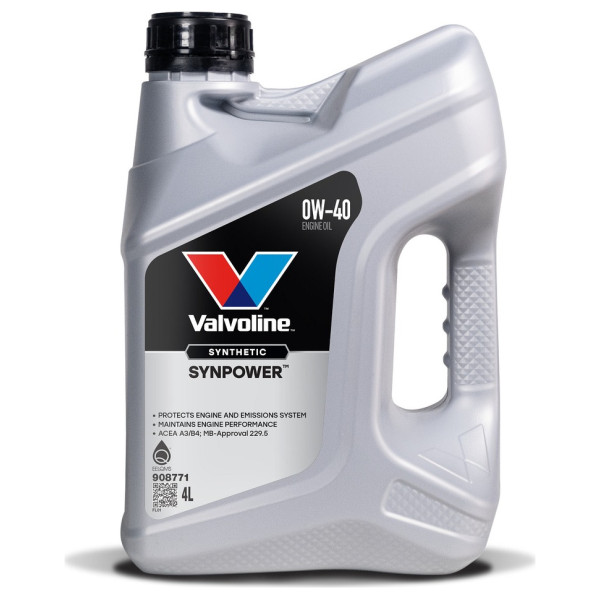 Valvoline SynPower 0W-40, 4л