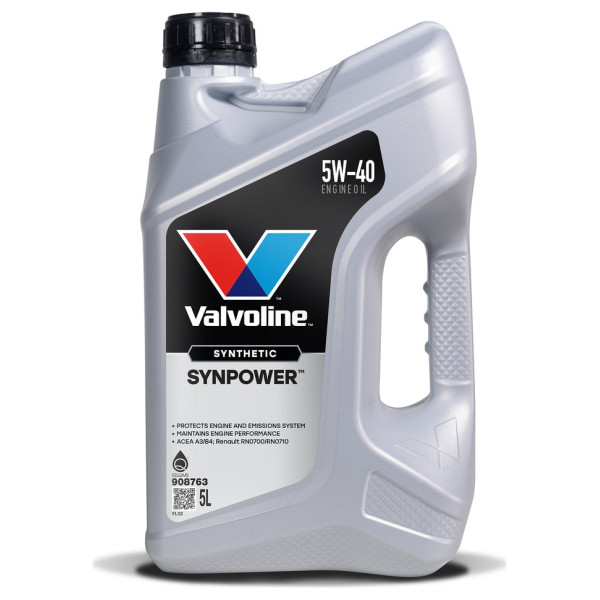 Valvoline SynPower 5W-40, 5л