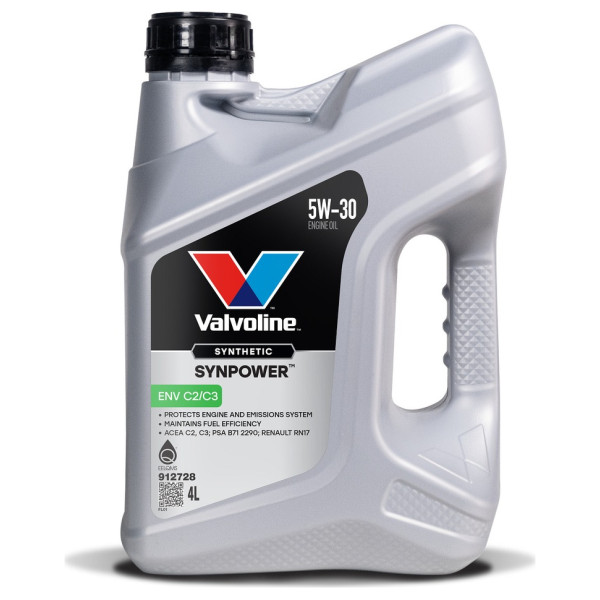 Valvoline SynPower ENV C2/C3 5W-30, 4л