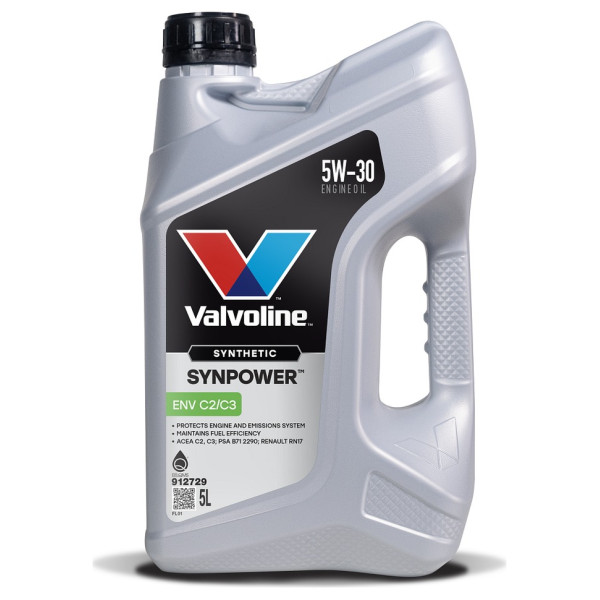 Valvoline SynPower ENV C2/C3 5W-30, 5л
