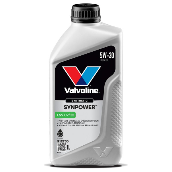 Valvoline SynPower ENV C2/C3 5W-30, BIB20л