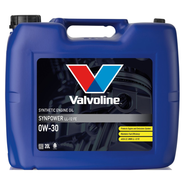 Valvoline SynPower LL-12 FE 0W-30, 20л