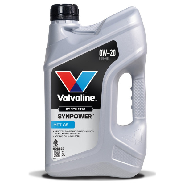 Valvoline SynPower MST C5 0W-20, 5л